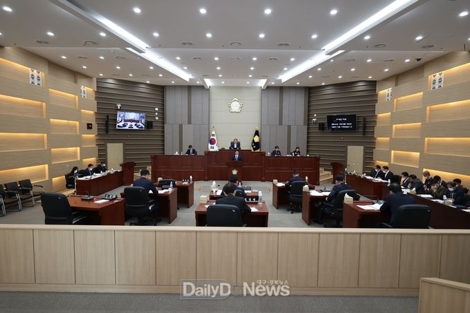 23일 제253회 제2차 정례회 개회