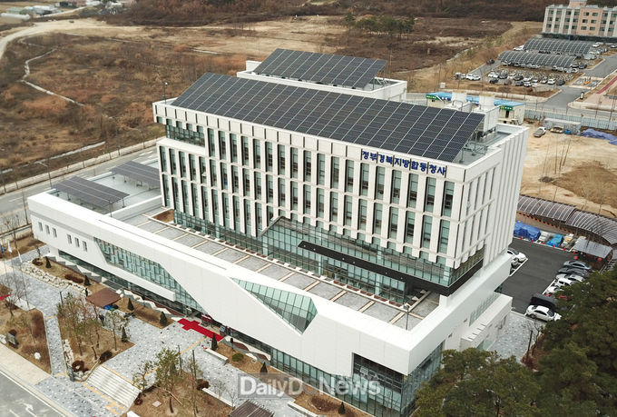 경북도청신도시에 조성왼 정부경북지방합동청사