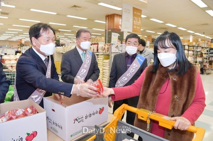 문경사과, 전국 대도시 홍보판매 행사 전개