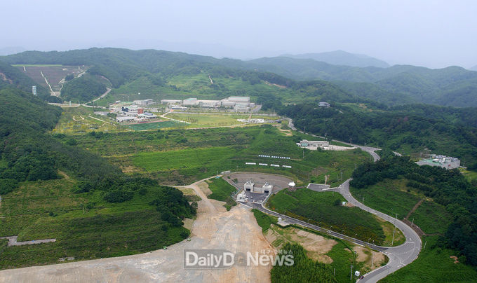 한국원자력환경공단 경주 방폐장 전경