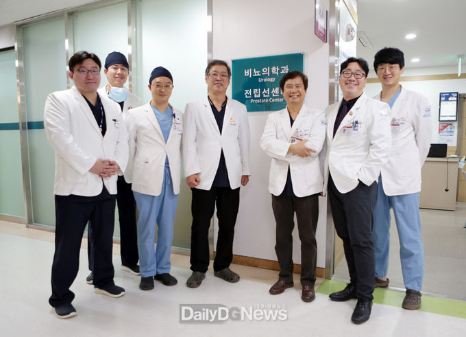 영남대학교병원 비뇨의학과 교수진. (사진=영남대병원 제공)
