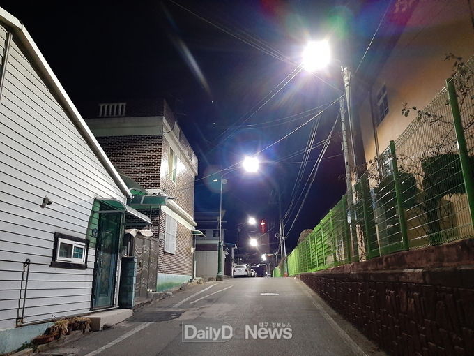 안심 골목 조성 가로등 설치(총 84개소)