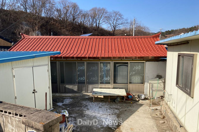 청송 안덕면 돌나라한농강재, 독거노인 지붕교체 봉사활동 펼쳐, 공사완료