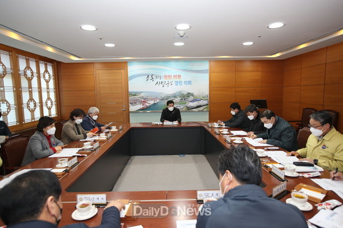포항시의회 의장단 상임위원장단 간담회