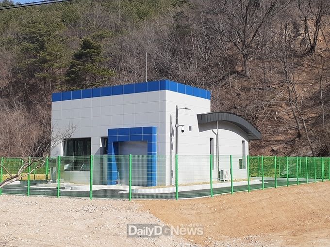 울진군, 북면 하당 농어촌마을하수처리장 준공