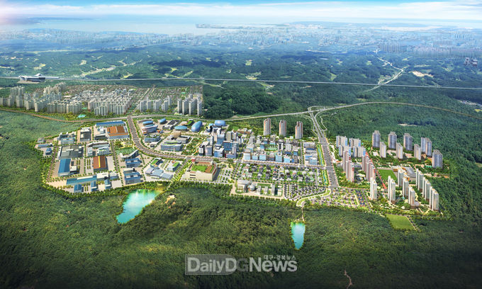 포항융합기술산업지구 투시도. (사진=대경경자청 제공)
