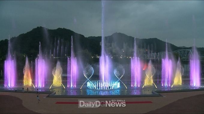 칠곡군, 오는 17일부터 ‘칠곡 평화분수’ 개장