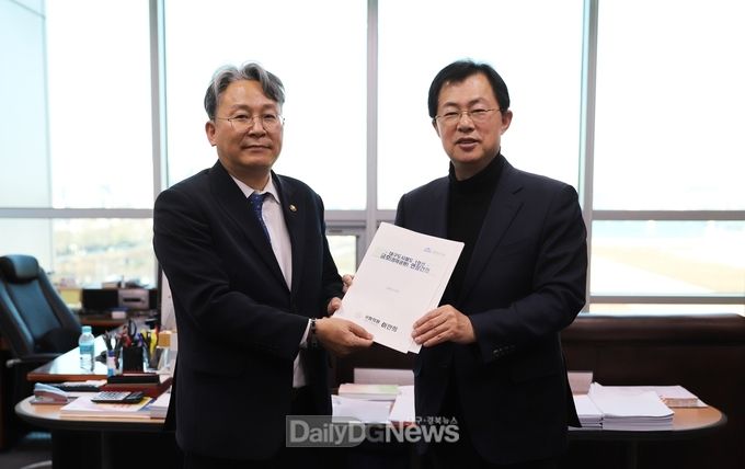 당시 손명수 국토부 제2차관 면담