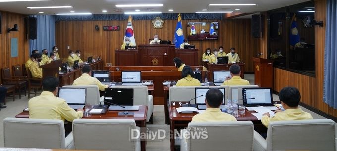 울진군의회 제246회 임시회 폐회