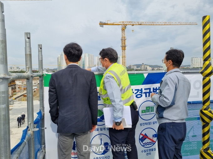 포항시, 여름철 우기 대비 공동주택건설현장 안전점검 실시
