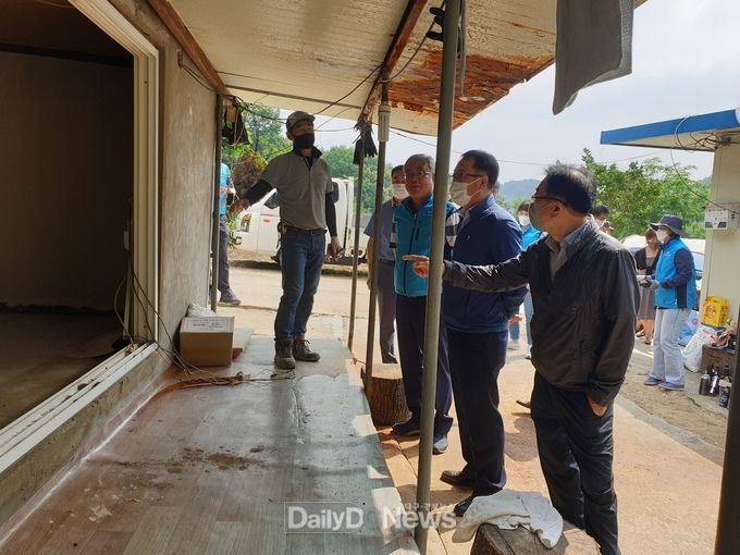 성주군지역사회보장협의체 취약계층, 주거환경개선사업 진행