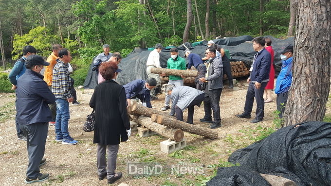 봉화 버섯학교 교육사진