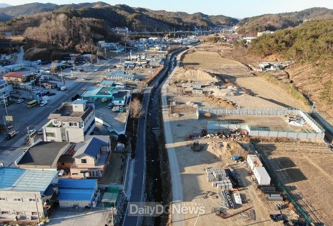 울진군 , 후포면 청구천 정비사업 추진⋅탄력