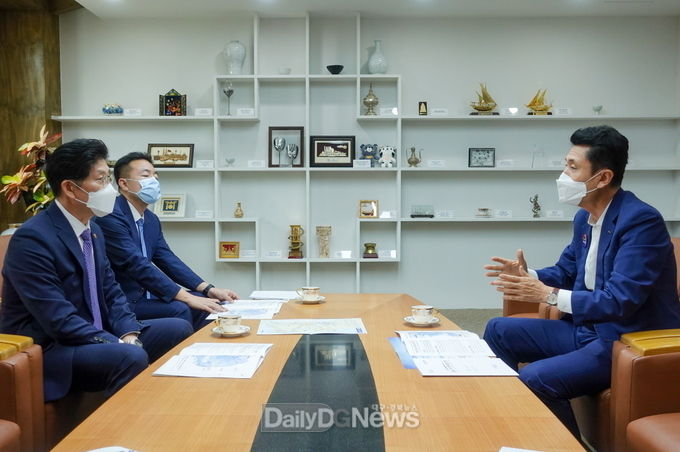  포항시장, 노형욱 국토부 장관 면담 통해 지역 현안 사업 건의