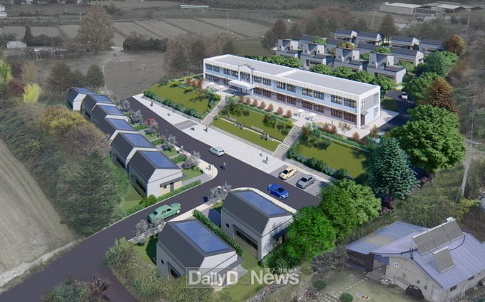 상주시 공검중 폐교 부지에 주택단지 조성