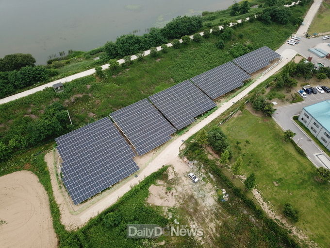 상주시, 환경기초시설 태양광발전시설 546KW 준공