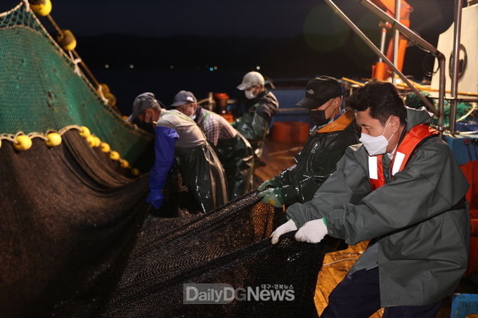 이강덕 포항시장 민선7기 3주년 기념 수산업 현장 격려 방문