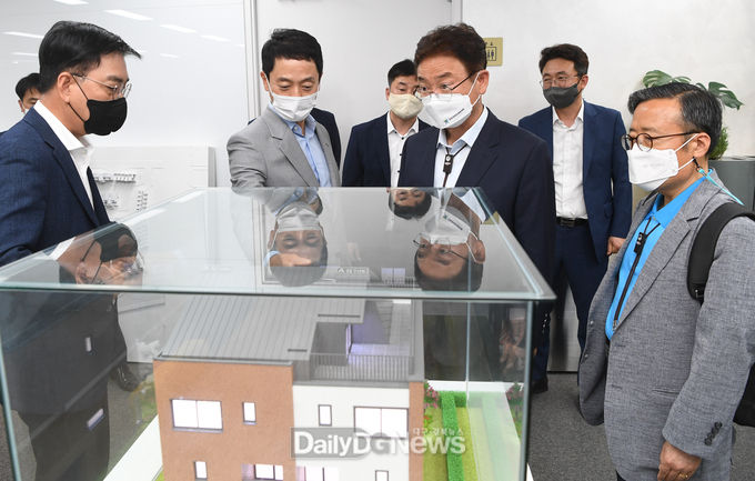 경상북도 제공) 신도시 단지형주택 개발 관련 면담