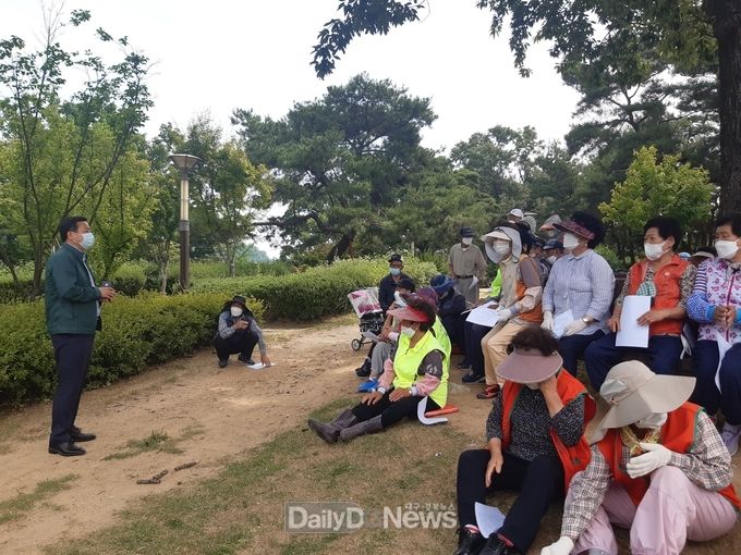 대가야읍, 장애인일자리 혹서기 대비 안전교육 실시