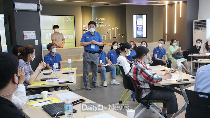 지난 2일 개최한 대구형 배달앱 청년활동가 간담회 모습. (사진=대구시 제공)