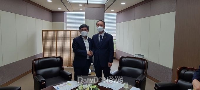 구미시, 기획재정부 안도걸 2차관 등 방문 국비확보 필요성 피력