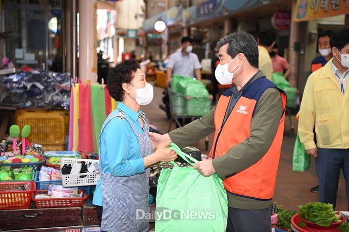 김천사랑상품권(카드) 판매 500억원 돌파