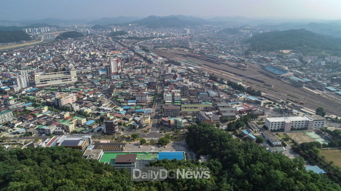 영주시, 2021년 주택 및 건축물분 재산세 부과 (영주시 시가지 전경 모습)