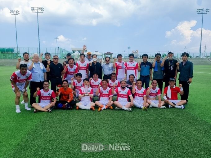 영양군, 경북도지사기 생활체육 축구대회 50대부 준우승