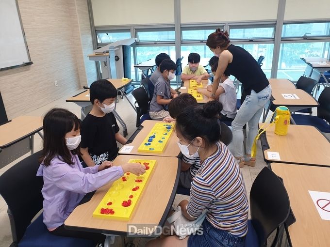 두뇌발달 멘사셀렉트 수업 장면