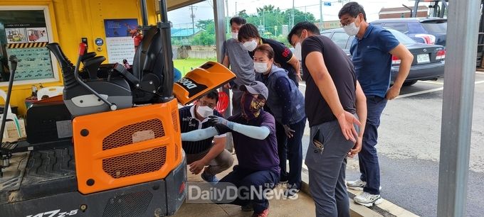 귀농인 대상 소형건설기계 위탁교육 실시
