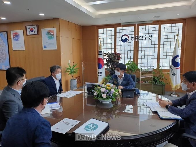 김병수 울릉군수, 농촌진흥청 방문 지역 농업분야 활성화 위한 국비 건의