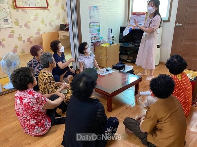 칠곡군보건소, 취약계층 폭염대비‘방문건강관리 서비스’강화