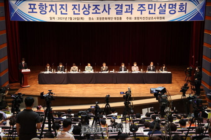 진상조사위, 포항지진 원인은 지열발전의 무리한 수리자극 때문 재확인