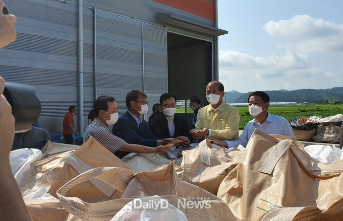 나누리영농조합법인, 우리 밀 첫 수매 실시