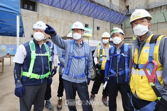 한수원이 8월 3일 하계전력수급 대비 안정적 전력공급을 위한 고리, 새울원자력본부 특별점검을 시행하고 있다.