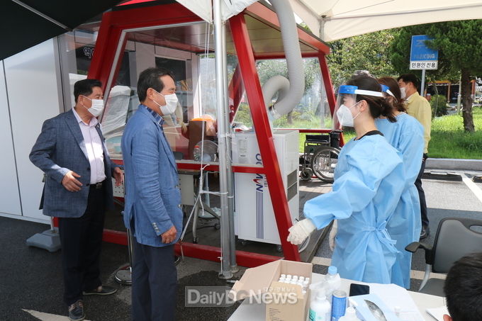 상주시의회, 코로나19 대응 보건소 의료진 격려
