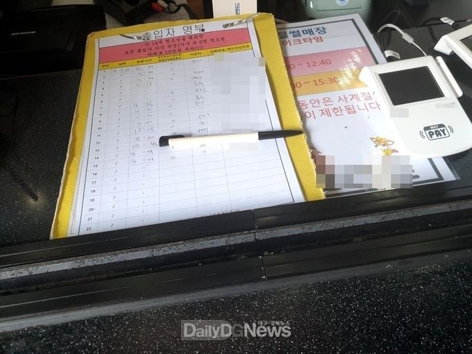 구미시, 관광사업체 방역수칙 현장점검
