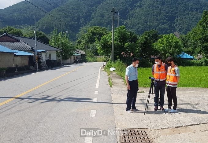 상주시, 상주~청원 고속도로변 주민 방음벽 설치 요구에 따른 소음 측정 실시