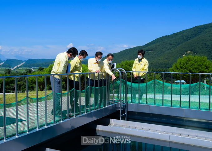 최기문 영천시장, 영천호 조류경보 현장 점검
