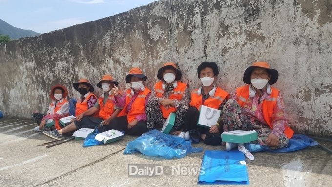 노인일자리 넥밴드(목걸이형 선풍기) 보급