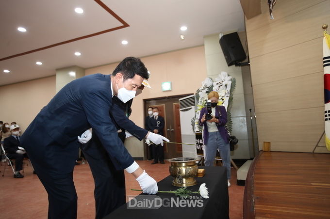 포항시, 제65회 전몰학도의용군 추념식 거행