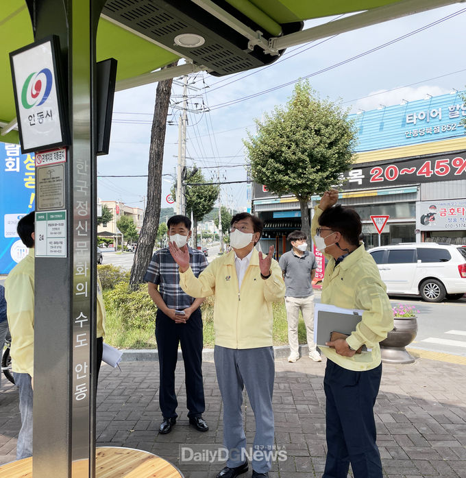 권영세 안동시장, 여름철 자연재난대비 현장점검 나서