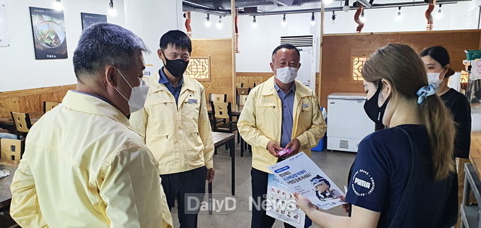 영천시) 경북공공배달앱 먹깨비 가맹점 모집, 홍보 사진