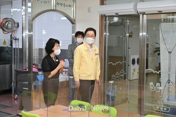 임종식 경북교육감, 2학기 학교방역 현장점검 실시
