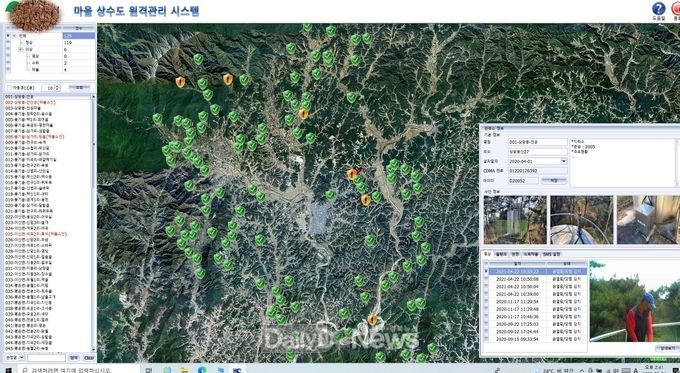 상수도관리_PC_초기화면