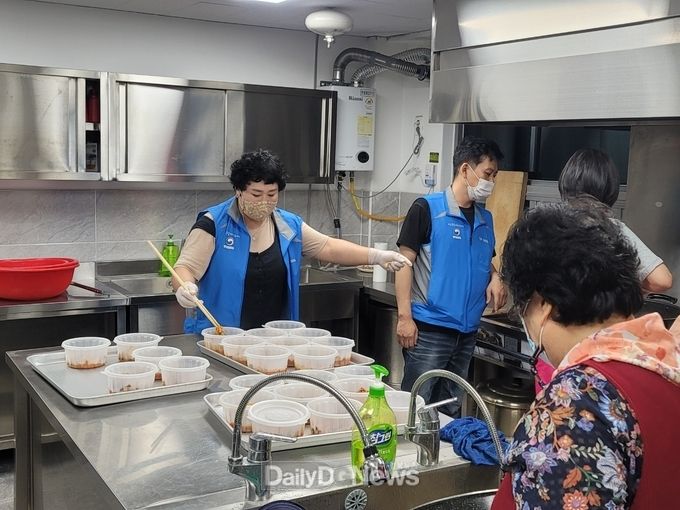 고령군 생활공감정책참여단, 도시락 무료 급식 봉사