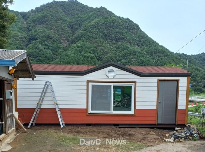 울진군, 주택화재 피해가구 임시거소 지원