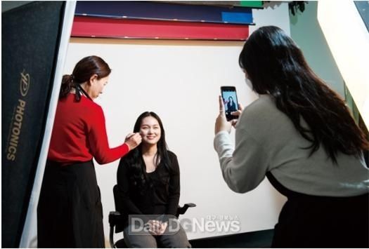대구보건대학교 뷰티코디네이션과 모습. (사진=대구보건대 제공)