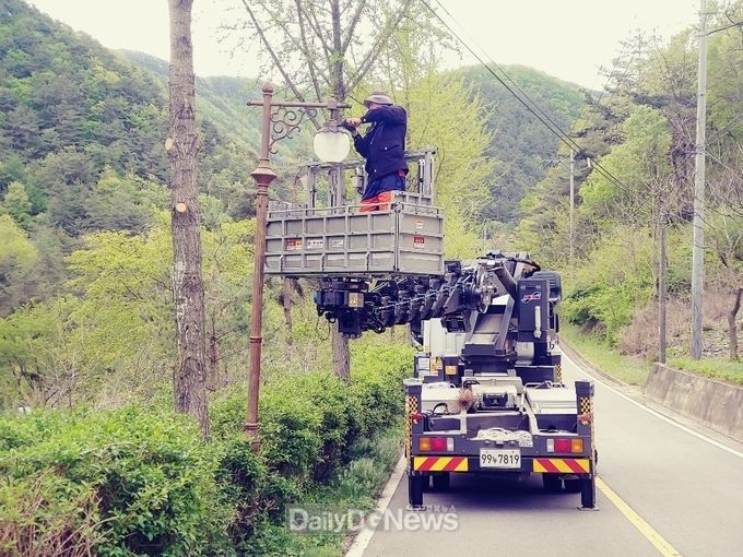 청송군, 안전하고 쾌적한 도로환경 조성