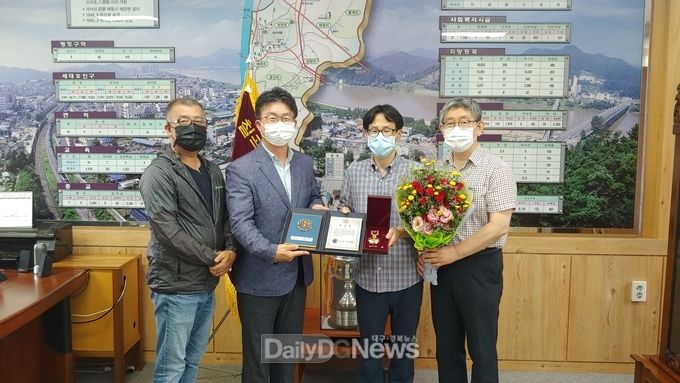 칠곡군 왜관읍, 6.25 참전유공자 화랑무공훈장 전수